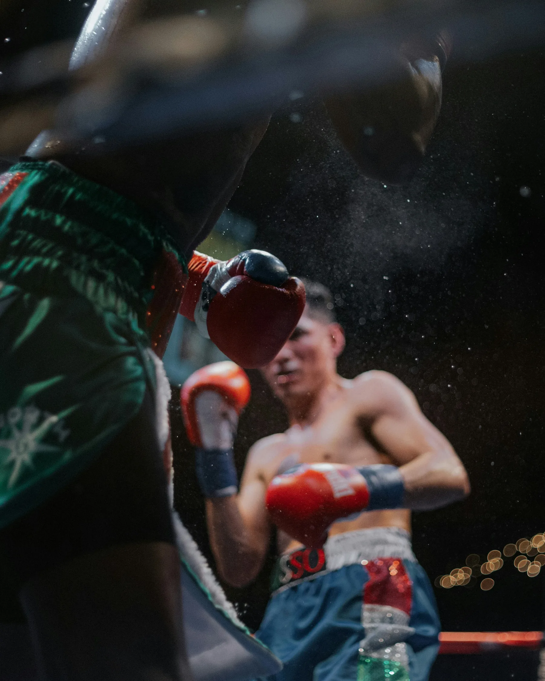 Combate de boxeo